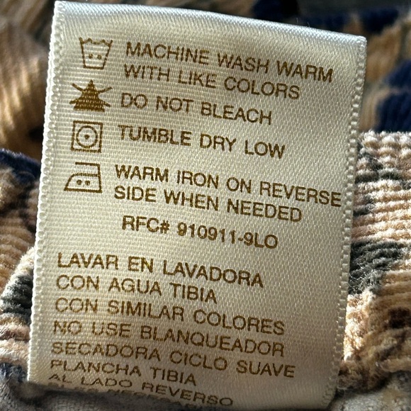 Bobbie Brooks Tan Pencil Skirt Midi Length Casual corduroy - Picture 8 of 11